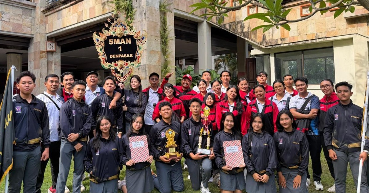 Gemilang! Smansa Denpasar Borong Gelar Juara Umum di Ajang PSR dan Porjar 2026