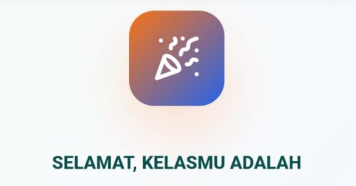 PENGUMUMAN PEMBAGIAN KELAS XI